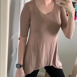 Rue21 tan soft t-shirt